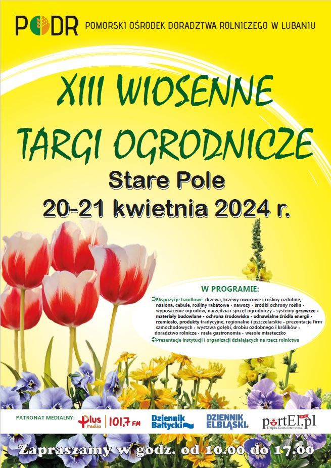 Ilustracja do informacji: XIII Wiosenne Targi Ogrodnicze